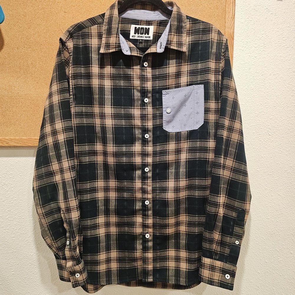 WON Woolf Originals New York Flannel Size Large‎